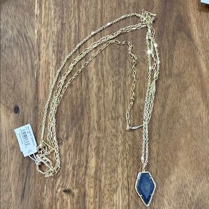Kendra Scott Double Strand Pendant Necklace